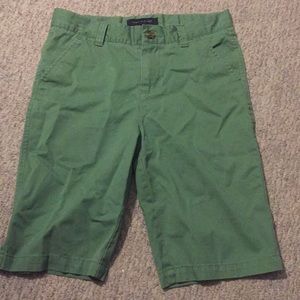 Tommy Hilfiger green khaki shorts